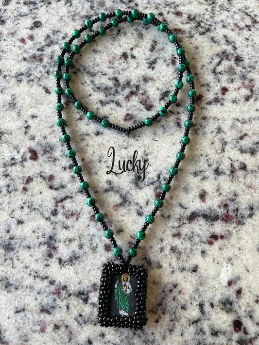 Collar escapulario San Judas Tadeo