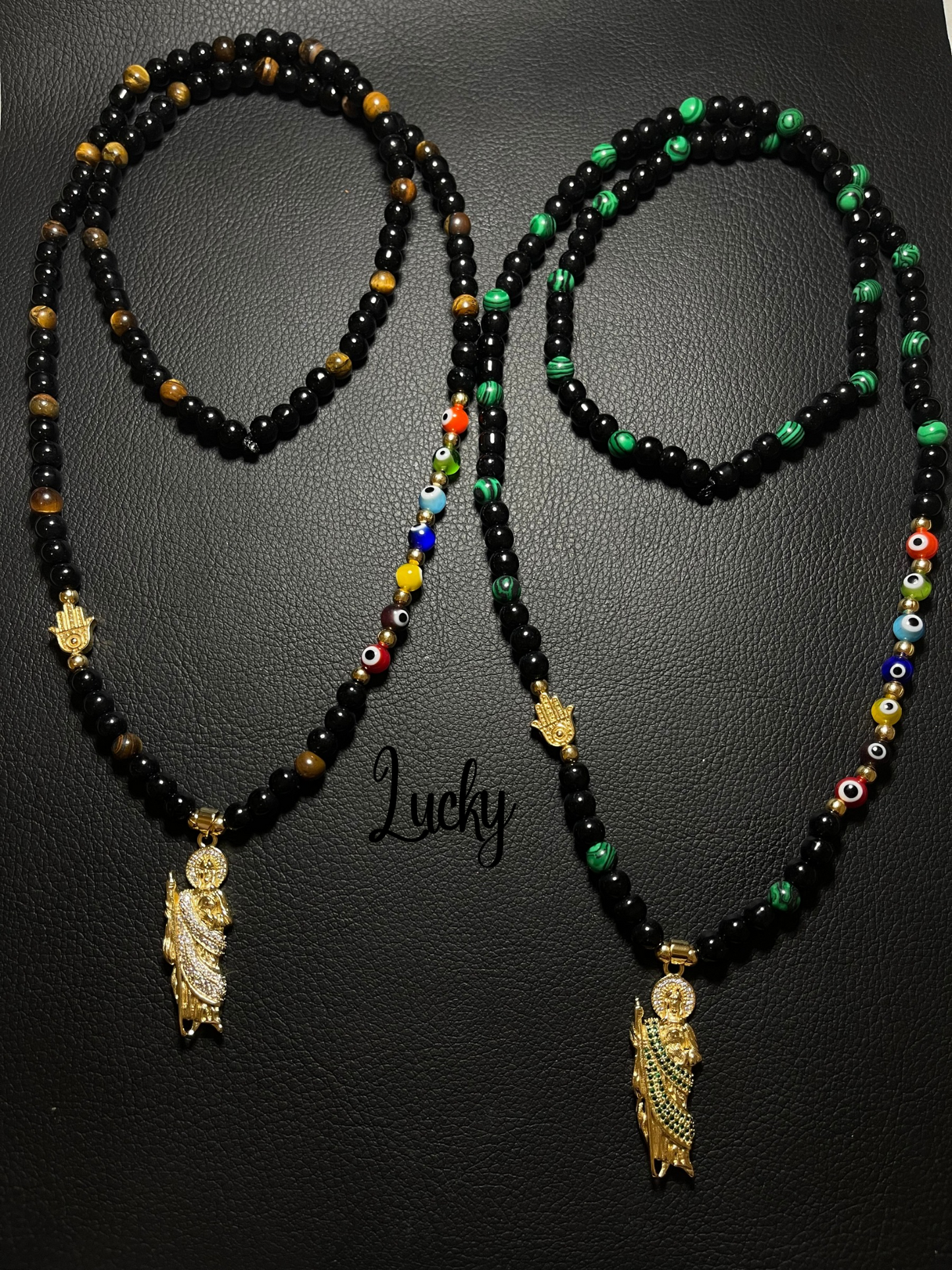 Collar con dije de San Judas Tadeo