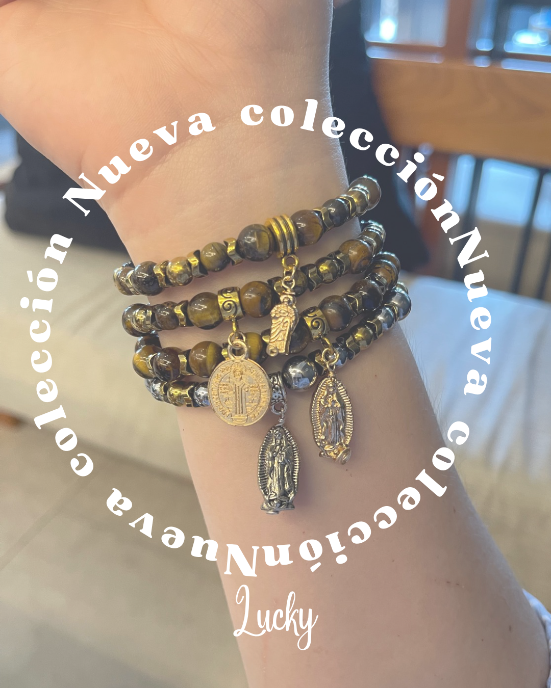Pulseras con dije