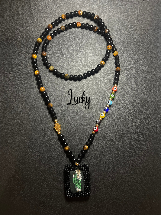 Collar escapulario San Judas Tadeo 👁️ de Tigre