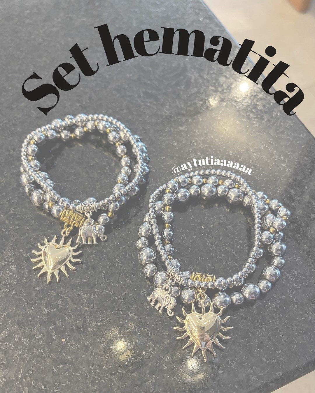 Set hematita