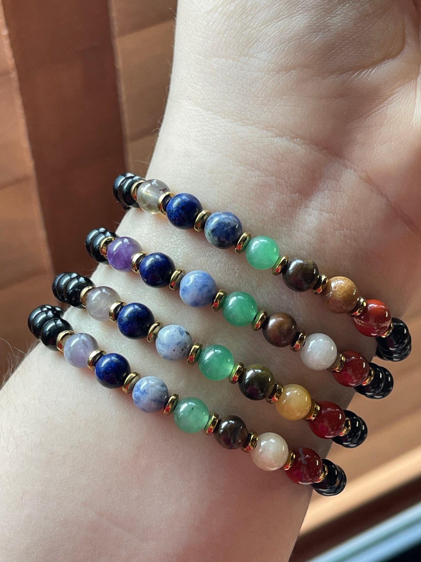 Pulsera 7 chakras