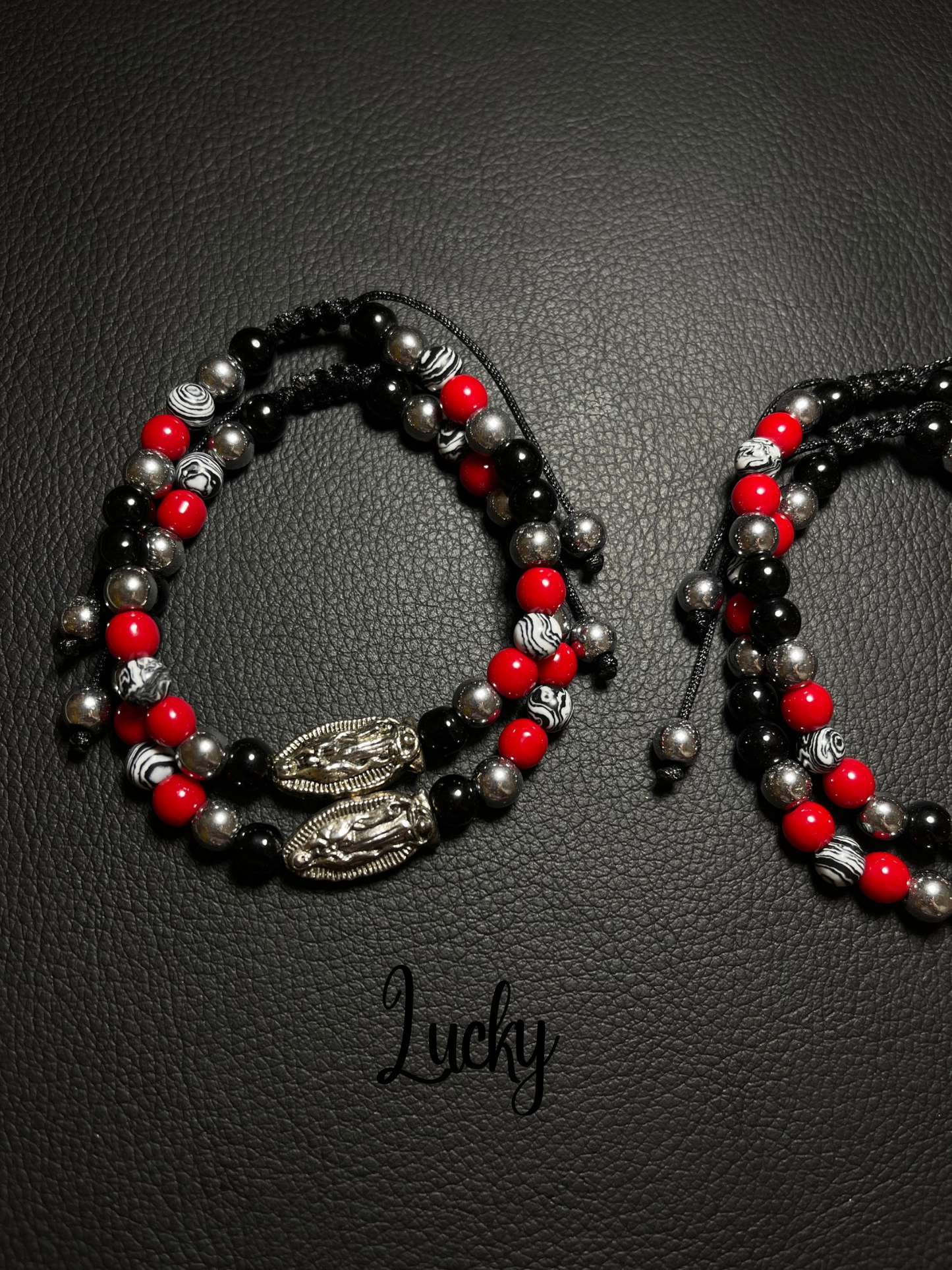 Pulseras Virgen de Guadalupe y San Judas Tadeo plata