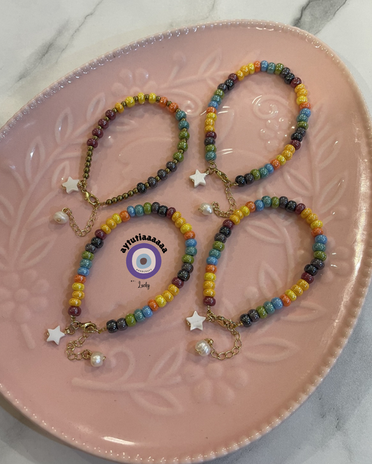 Pulseras arcoíris 🌈